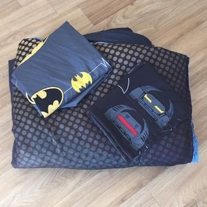 Batman Boys Twin Comforter, sheet & pillowcase